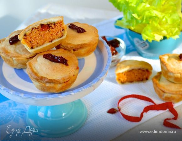 Паста в песочных корзиночках Паста в песочных корзиночках