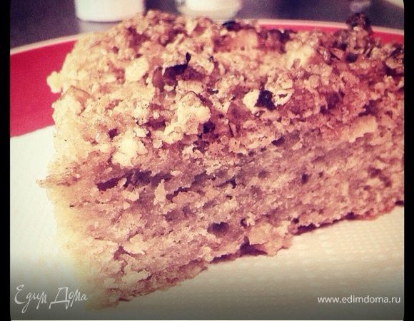 Овсяно-банановый пирог Овсяно-банановый пирог