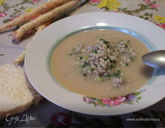 Суп-пюре с перловой крупой Суп-пюре с перловой крупой