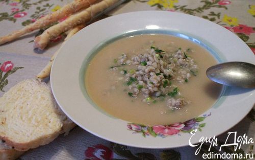 Рецепт Суп-пюре с перловой крупой