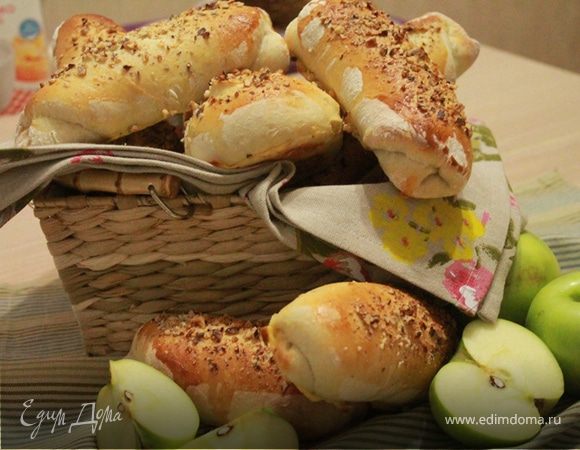 БУЛОЧКИ ЯБЛОЧНО-МЕДОВЫЕ