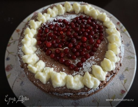 Торт с шоколадно-апельсиновым муссом Торт с шоколадно-апельсиновым муссом