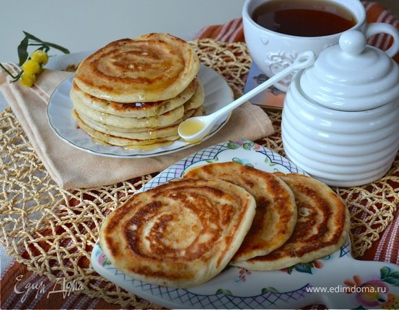 Блины с корицей