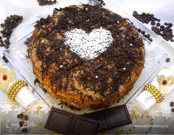 Медовик со сливочно-сметанным кремом Медовик со сливочно-сметанным кремом