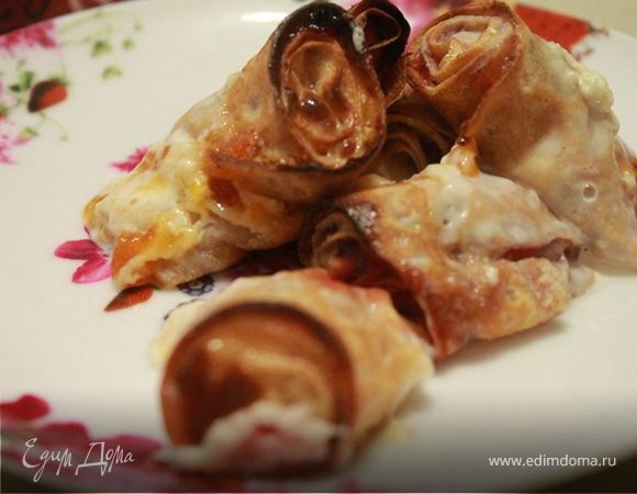 Запеканка из блинчиков с конфитюром Запеканка из блинчиков с конфитюром