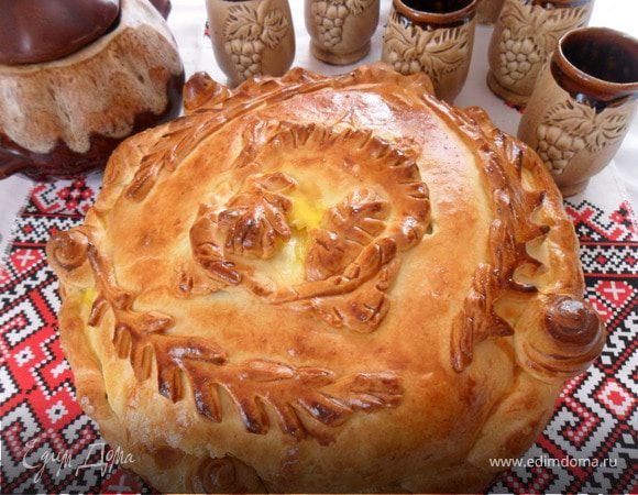 Блинный пирог «Курник»