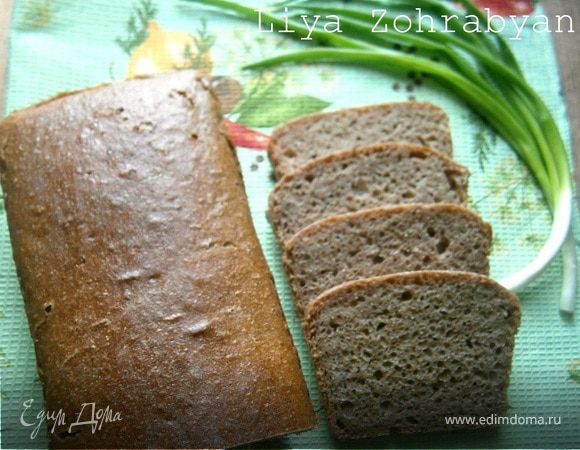 Немецкий фермерский ржано-пшеничный хлеб на закваске