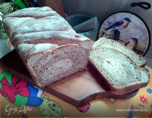 Ржаной хлеб на пшеничной опаре