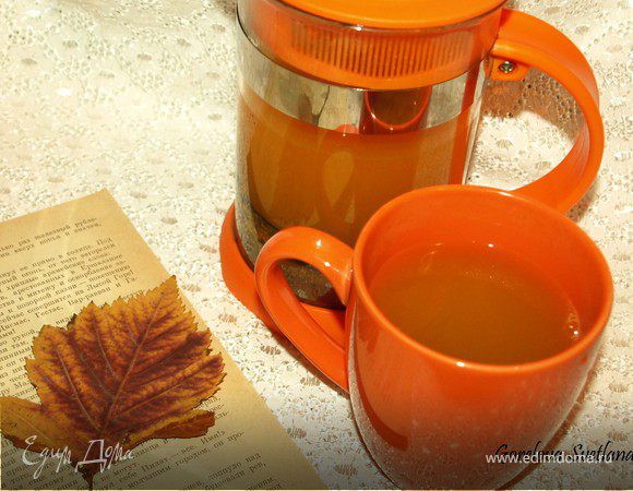 Чай с облепихой, мятой и лимоном Чай с облепихой, мятой и лимоном