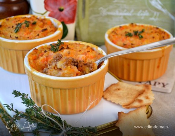 Запеканка Пармантье с морковью (Hachis parmentier) Запеканка Пармантье с морковью (Hachis parmentier)