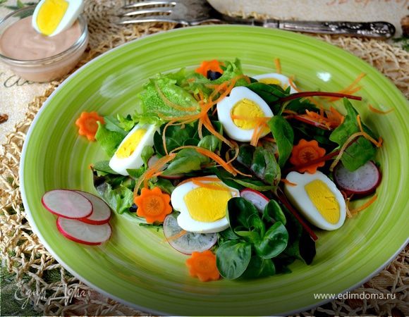 Салат "Весеннее настроение" Салат "Весеннее настроение"