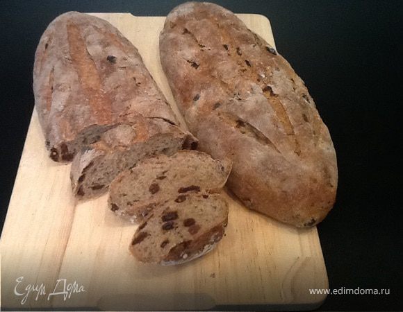 Пшенично-ржаной хлеб от Ришара Бертине