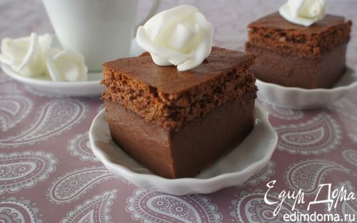 Рецепт Волшебный шоколадный пирог (Chocolate Magic Custard Cake)