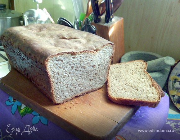 Ржаной хлеб на красном вине