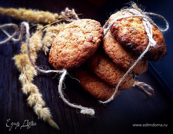 Овсяное печенье "Два шоколада" Овсяное печенье "Два шоколада"