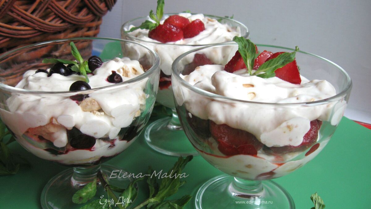 Десерт «Eton mess»
