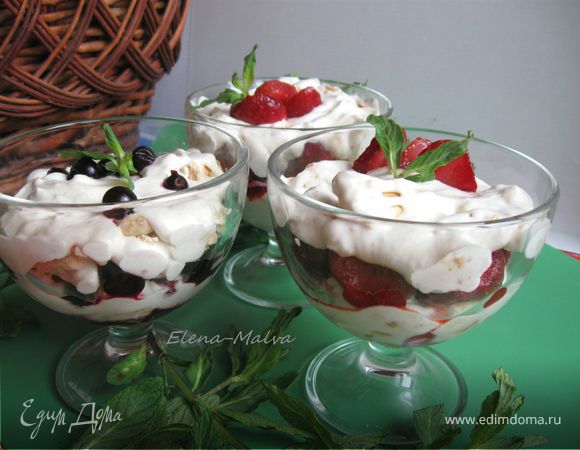 Десерт «Eton mess» Десерт «Eton mess»