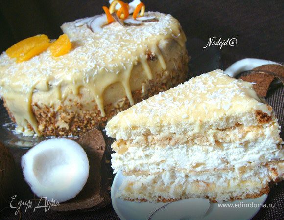 Торт "Мое Рафаэлло"