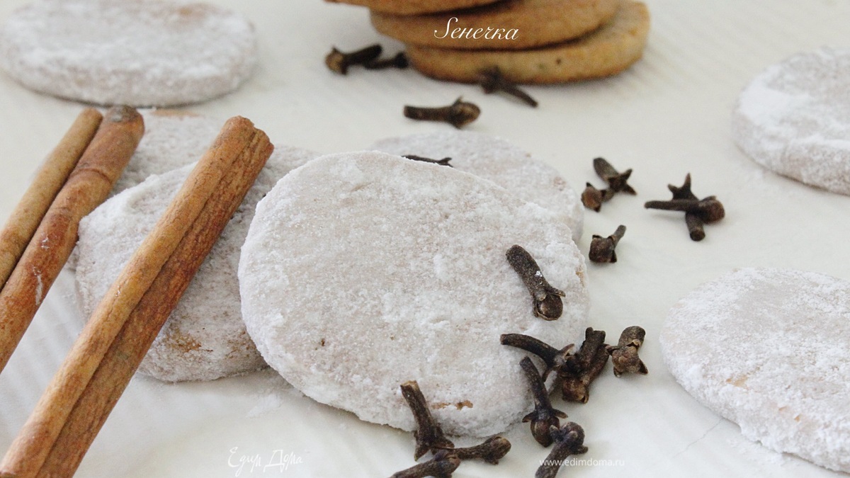 Ароматное ромовое печенье