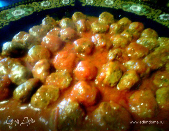 Тефтели из сардин в соусе Тефтели из сардин в соусе