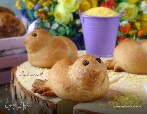 Булочки "Жаворонки" медовые Булочки "Жаворонки" медовые