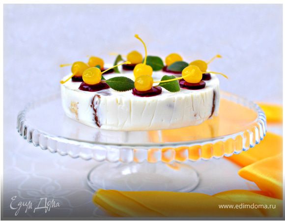 Блинный десерт с кремом из маскарпоне