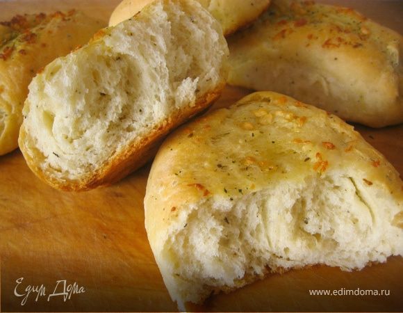 Мягкие чесночные булочки Мягкие чесночные булочки