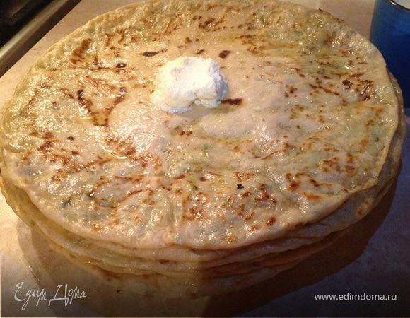 Тонкие чебуреки с картофельной начинкой