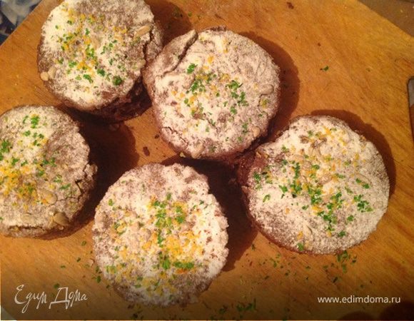 Шоколадные кексы с семечками Шоколадные кексы с семечками