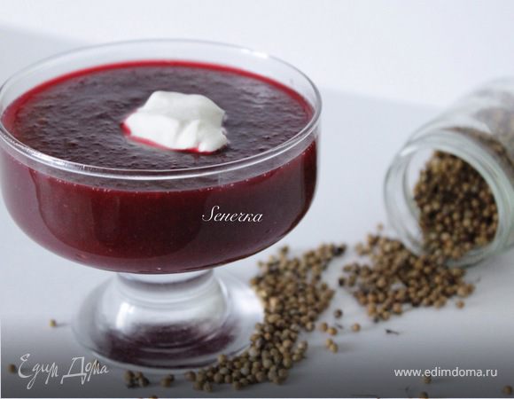 Пряный свекольный суп-пюре Пряный свекольный суп-пюре