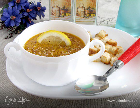 Морковный суп с белой фасолью Морковный суп с белой фасолью