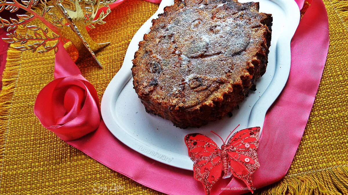 Запеканка морковная с курагой