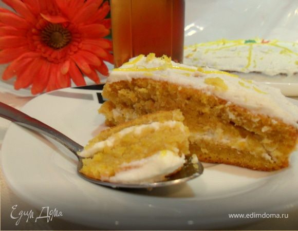 Тыквенный тортик Тыквенный тортик