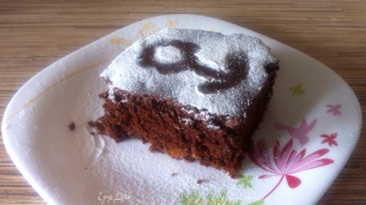 Постный кекс с сухофруктами