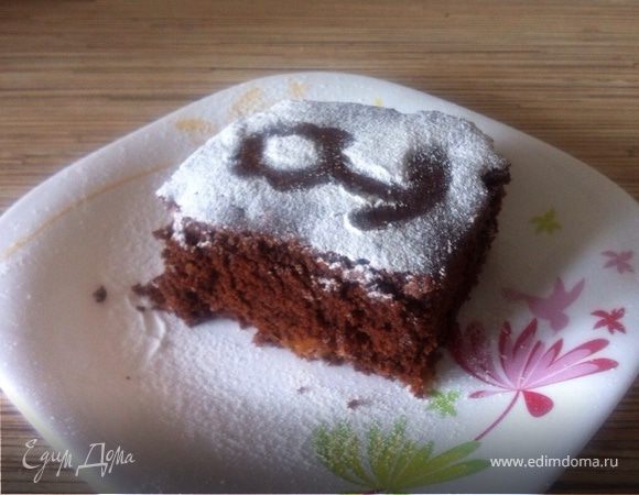 Постный кекс с сухофруктами