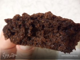 Шоколадное печенье в сахарном сиропе