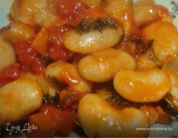 Тушеная фасоль (tavce gravce)