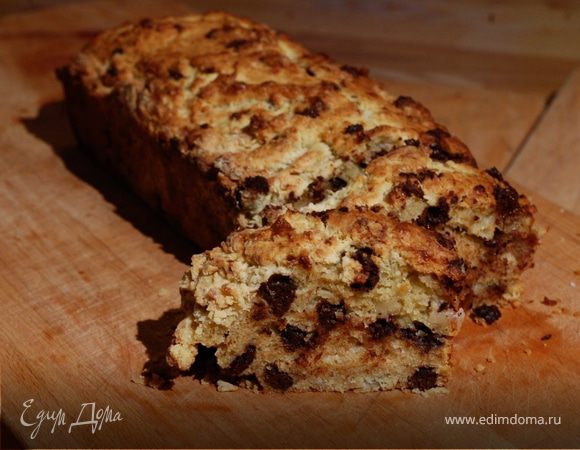 Банановый хлеб с шоколадом Банановый хлеб с шоколадом