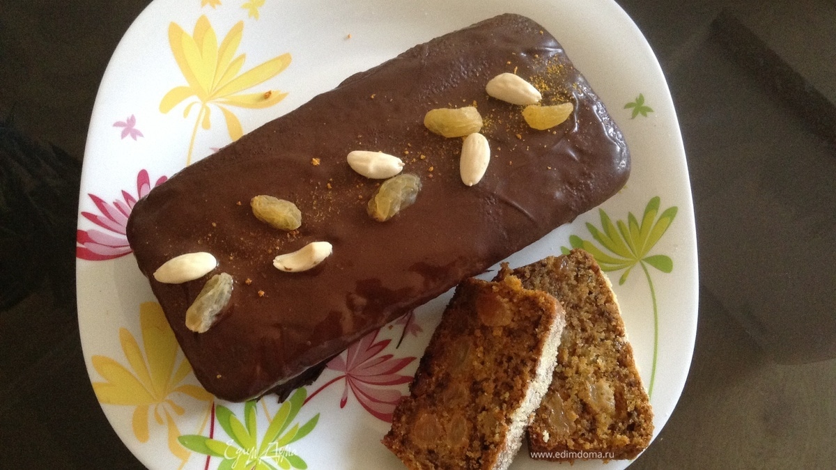 Морковный кекс (постный)