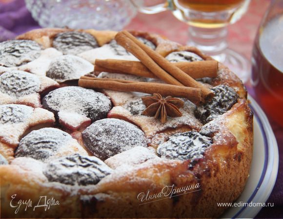 Сливовый пирог "Капучино" Сливовый пирог "Капучино"