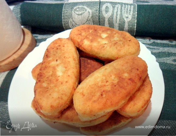 Пирожки с ливером на творожном тесте