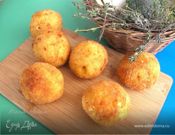 Сицилийские аранчини – рисовые шарики