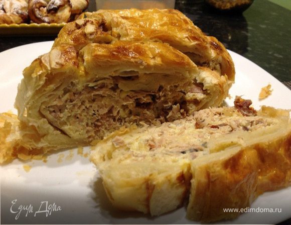 Запеченный кекс с тунцом Запеченный кекс с тунцом