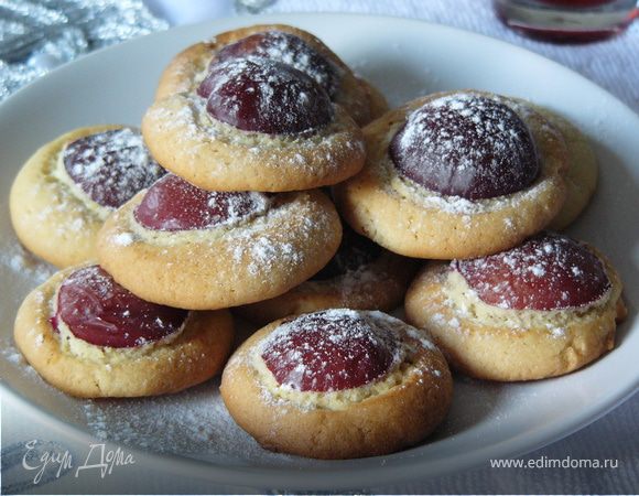 Печенье со сливами Печенье со сливами