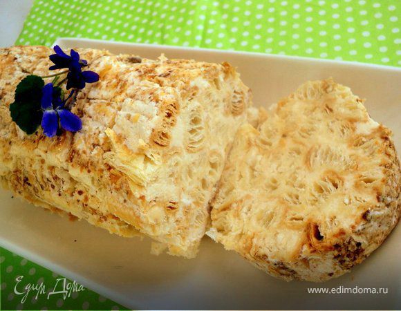 Слоеный рулет «Полено» Слоеный рулет «Полено»