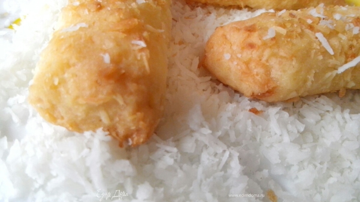 Нежное кокосовое печенье
