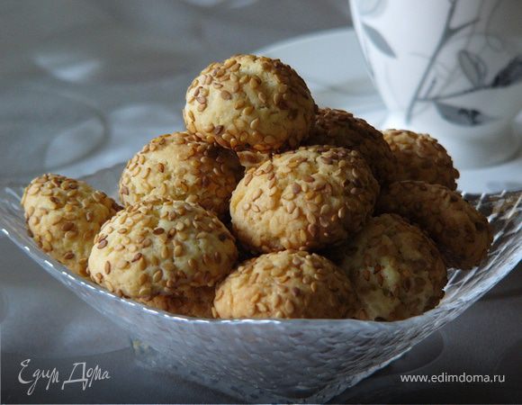 Печенье с кунжутом