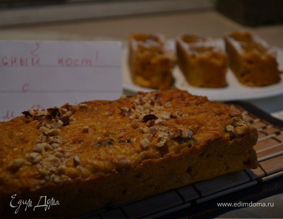 Морковно-яблочный кекс Морковно-яблочный кекс