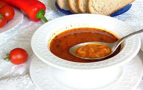 Рецепт Суп из макарон (Şehriye çorbası)
