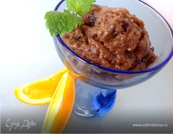 Постное шоколадное мороженое Постное шоколадное мороженое